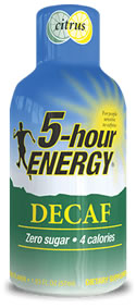 5 Hour Energy Decaf drink