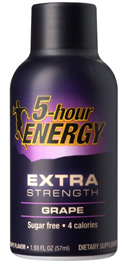 5 Hour Energy Extra Strength drink