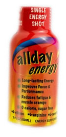 AllDay Energy Shot drink