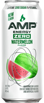 Amp Energy Zero drink