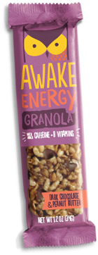 Awake Caffeinated Granola Bars drink