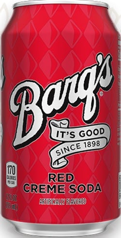 Barqs Red Creme Soda drink