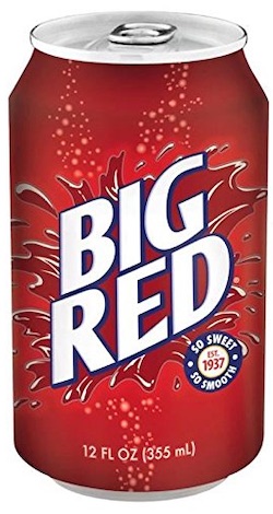 Big Red Soda drink