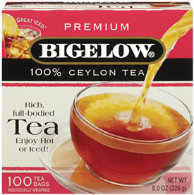 Bigelow Tea drink