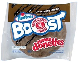 Boost Caffeinated Donut drink