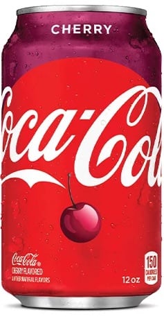 Cherry Coke drink