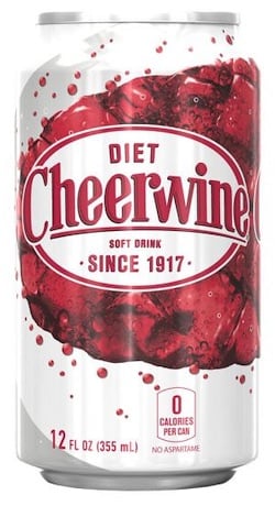 Diet Cheerwine drink