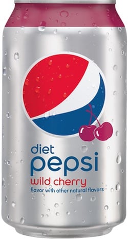 Diet Pepsi Wild Cherry drink