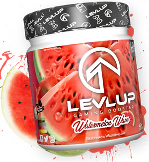 LevlUp Gaming Booster drink