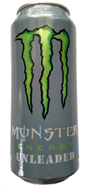 Monster Unleaded drink