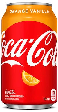 Orange Vanilla Coke drink
