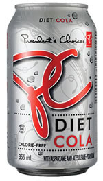PC Cola Diet drink