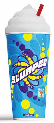 Quake Energy Berry Blast Slurpee drink