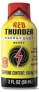 Red Thunder Energy Shot drink