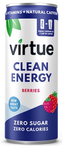 Virtue Clean Energy Beverage drink