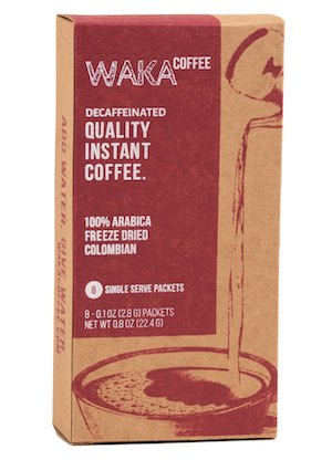 Waka Decaf Instant Coffee drink