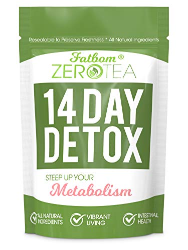 Zero Tea 14 Day Detox Tea, Teatox Herbal Tea for Cleanse
