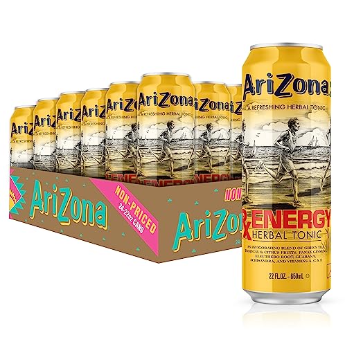 AriZona Rx Energy - Big Can, 22 Fl Oz (Pack of 24)