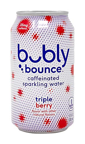 Bubly Bounce Triple Berry 12oz Can, 12 Fl Oz