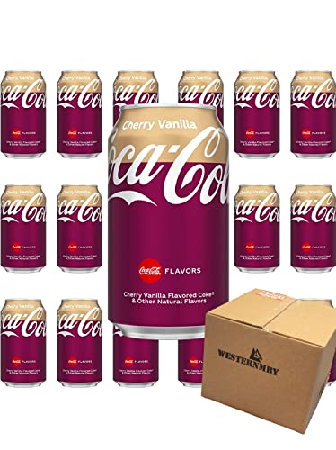 Coca cola cherry vanilla, 12 fl oz, 18 cans