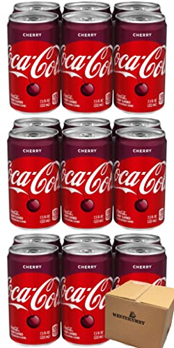 Coke Cherry 7.5 Fl Oz, 18 cans (Regular)