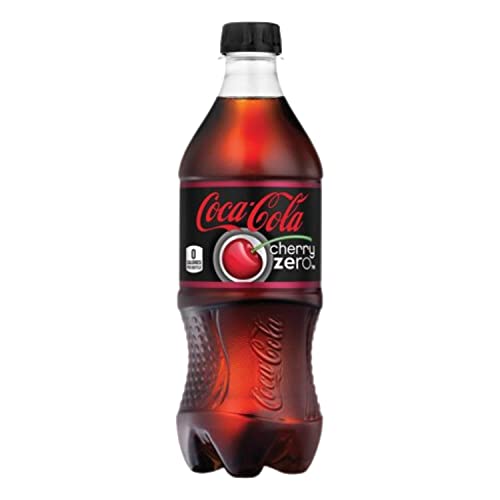 Coca-cola Cherry Soda Bundled by Louisiana Pantry (Cherry Zero, 20 oz 24 Pack)