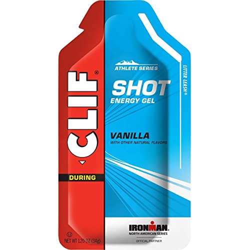 Clifbar Clif Shot Energy Gel - 24 Pack Vanilla, One Size