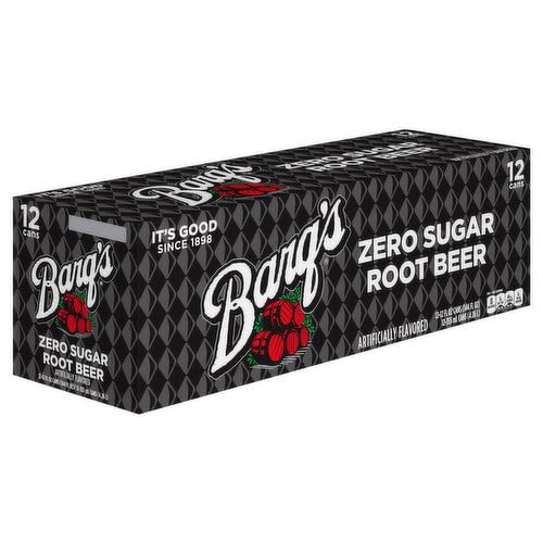 Barq's Root Beer Diet, 12 oz Can (Pack of 24)