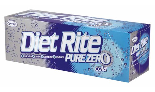 Diet Rite Cola, 12 Fl Oz (pack of 12)