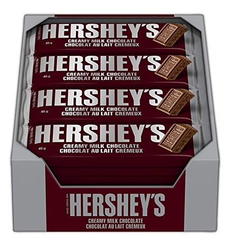 HERSHEY'S Chocolate Candy Bars, 36 Count, 1.72 kilograms