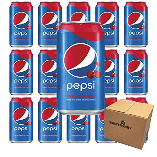 Pepsi Wild Cherry, 12 fl oz , 15 cans