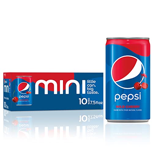 Pepsi Wild Cherry Mini Cans, 7.5oz 10pk ​