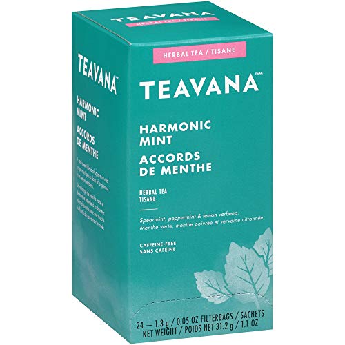 Teavana Harmonic Mint Herbal Tea,24 count,1 pack