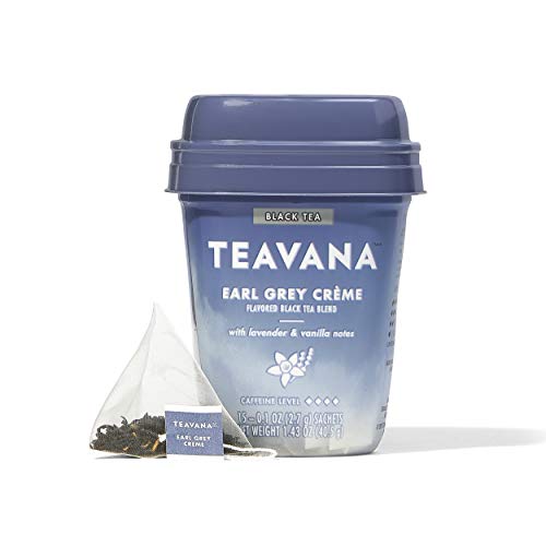 Teavana Earl Grey Crème, Black Tea With Lavender and Vanilla Notes, 15 Count