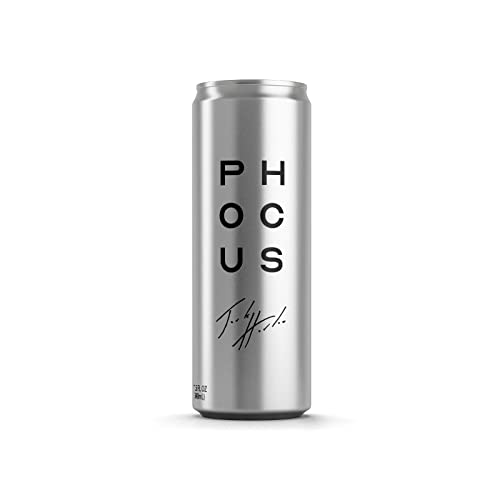 Phocus, Creative Energy Drink, Zero Sugar, Orange, Functional Beverage for Clean Energy and Focus, Jack Harlow, 11.5 fl oz, Pack of 12