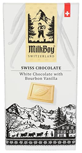 MILKBOY White Chocolate Bourbon Vanilla Bar, 3.5 OZ